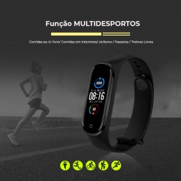 Reloj Pulsera M5 con Bluetooth resistente al agua, ten todas las funciones de tu Smartphone - Android o IPhone en tu muñeca.