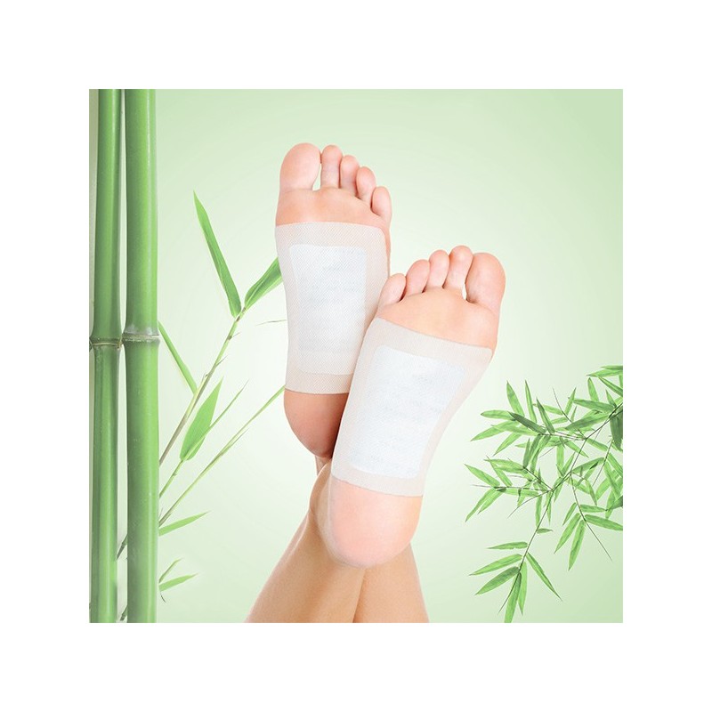 Patchs détox pour les pieds Des patchs pour les pieds qui aident à détoxifier le corps et stimulent la relaxation des muscles et des tendons.