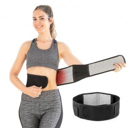 A thermal corrector with heat-effect tourmaline magnets helps correct posture through compression