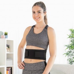 A thermal corrector with heat-effect tourmaline magnets helps correct posture through compression