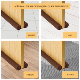 Ein zugfester Tür- oder Fensterschutz, der die Wärme speichert und Feuchtigkeit auf jeder Oberfläche abweist.