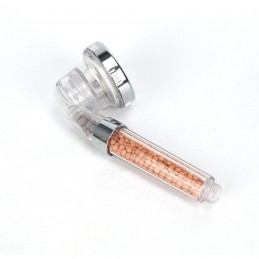 La douche avec sphères de Tourmaline et Pierres Médicinales, pour que vous ayez une douche plus agréable et saine et vous aidera à économiser sur votre facture d'eau