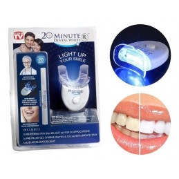 This whitener returns shine and white color to your teeth, improving the results of regular brushing.