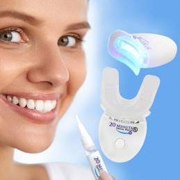 Este blanqueador devuelve brillo y color blanco a tus dientes, mejorando los resultados del cepillado habitual.