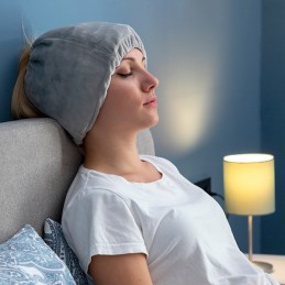 Un cappello ergonomico che, grazie al gel con effetto freddo o caldo, allevierà emicrania, tensione e mal di testa.