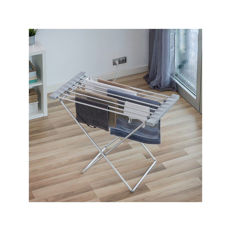 Electric clothes dryer 8 bars - 120W - Bring summer into your home! Eliminate endless days of drying clothes during the winter.