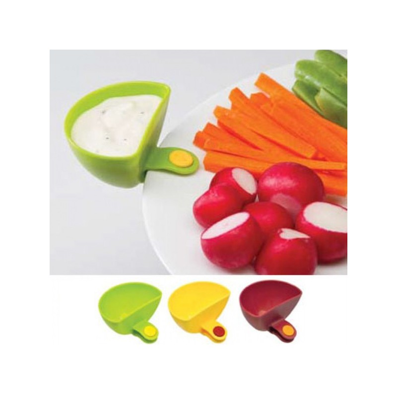Queste tazze per salse - Confezione da 3 sono perfette per tutti i tipi di salse ketchup, salsa cocktail, maionese all'aglio, maionese