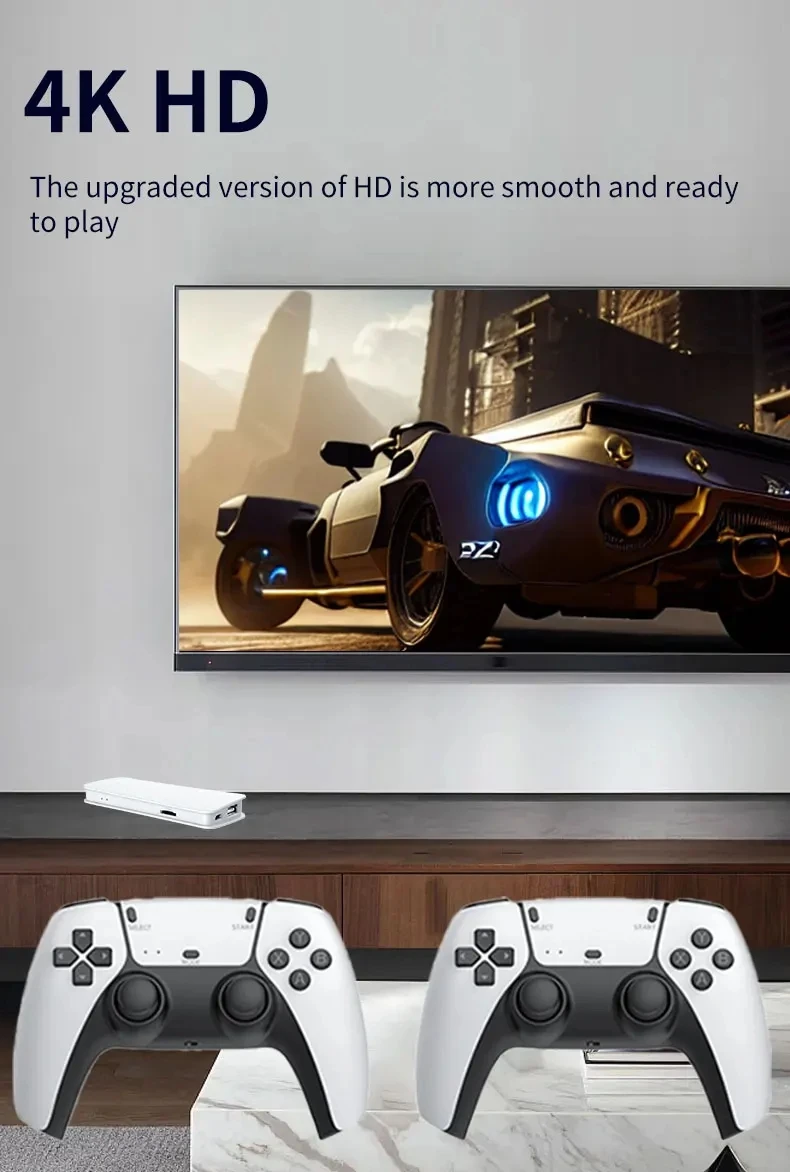 Eis a Gamebox de Jogos Retro para ligar à TV, que inclui os mais populares das décadas de 80, 90 e 2000